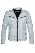 Giacca in pelle classica Roma