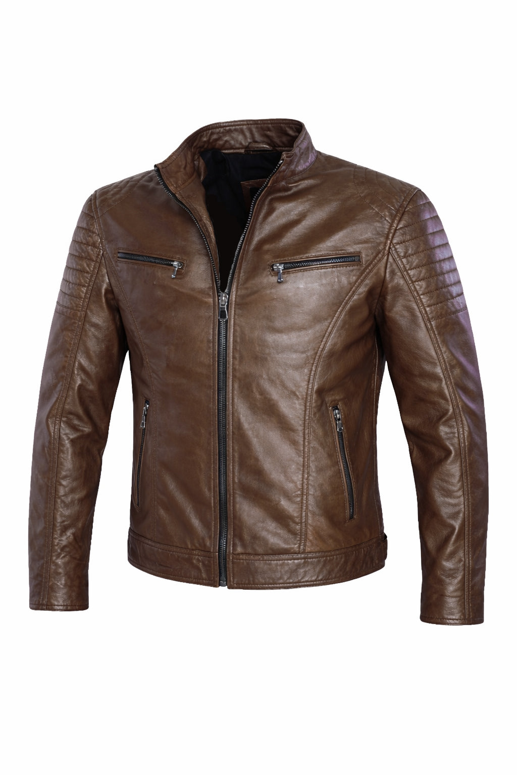 Giacca in pelle classica Roma