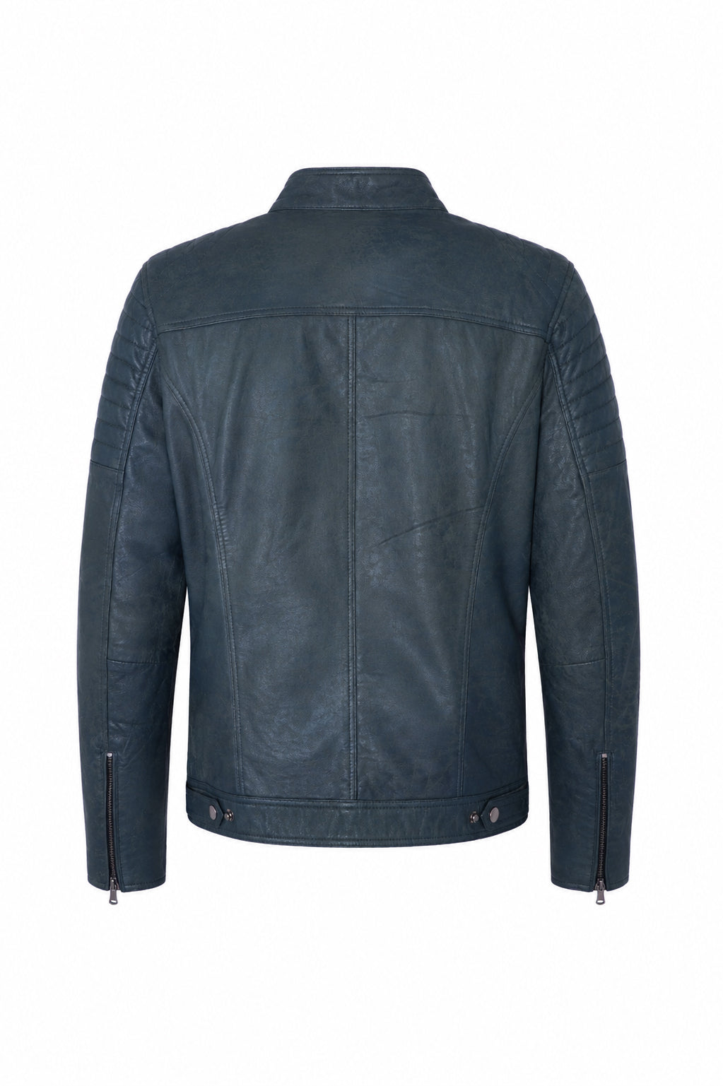 Giacca Aviator Heritage in Pelle – Verde Oliva