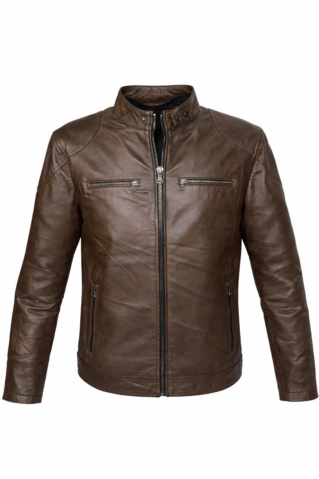 Torino Hooded Leather Jacket