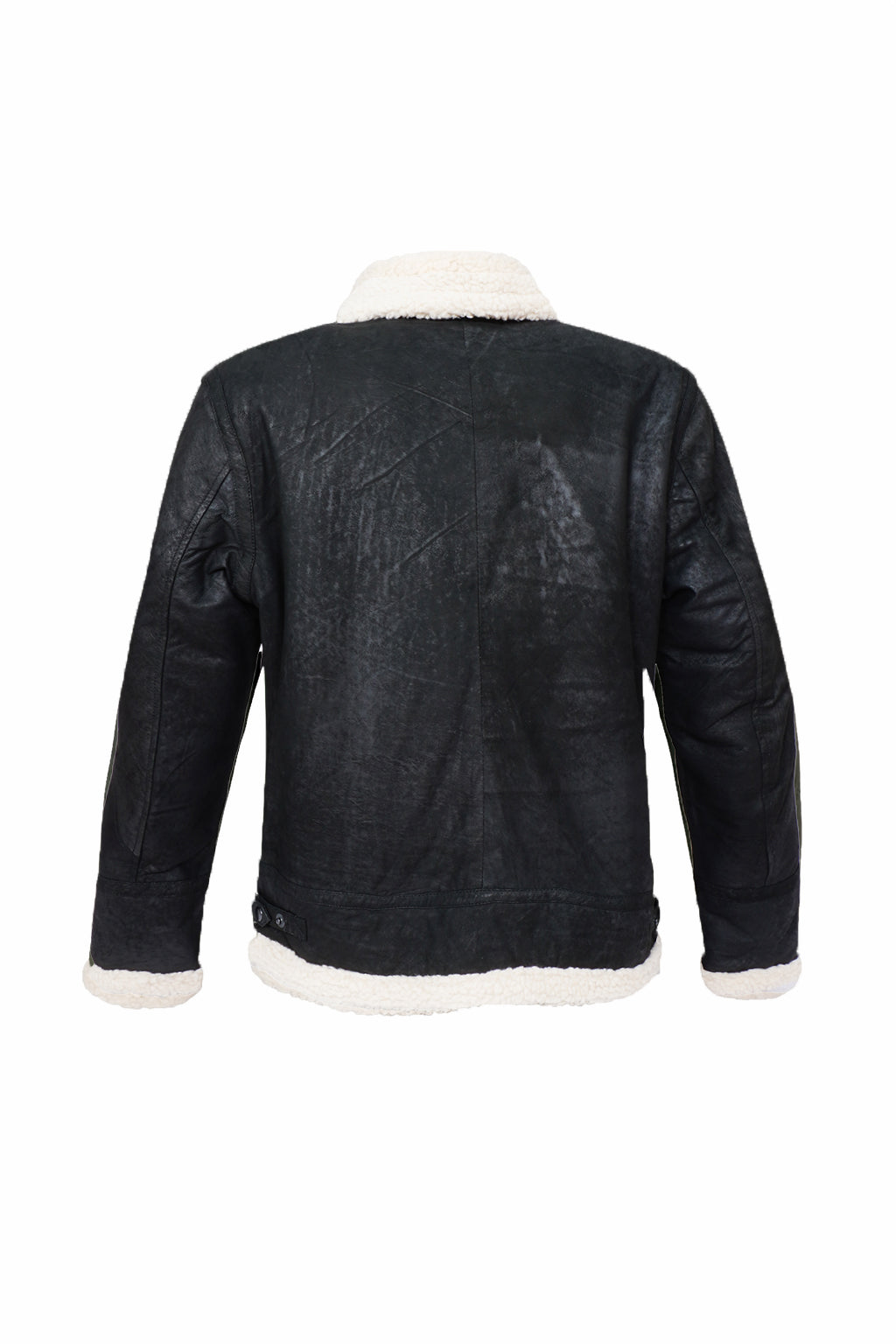 Aviator Heritage Leather Jacket – Classic Black