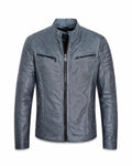 Giacca in pelle Milano Steel