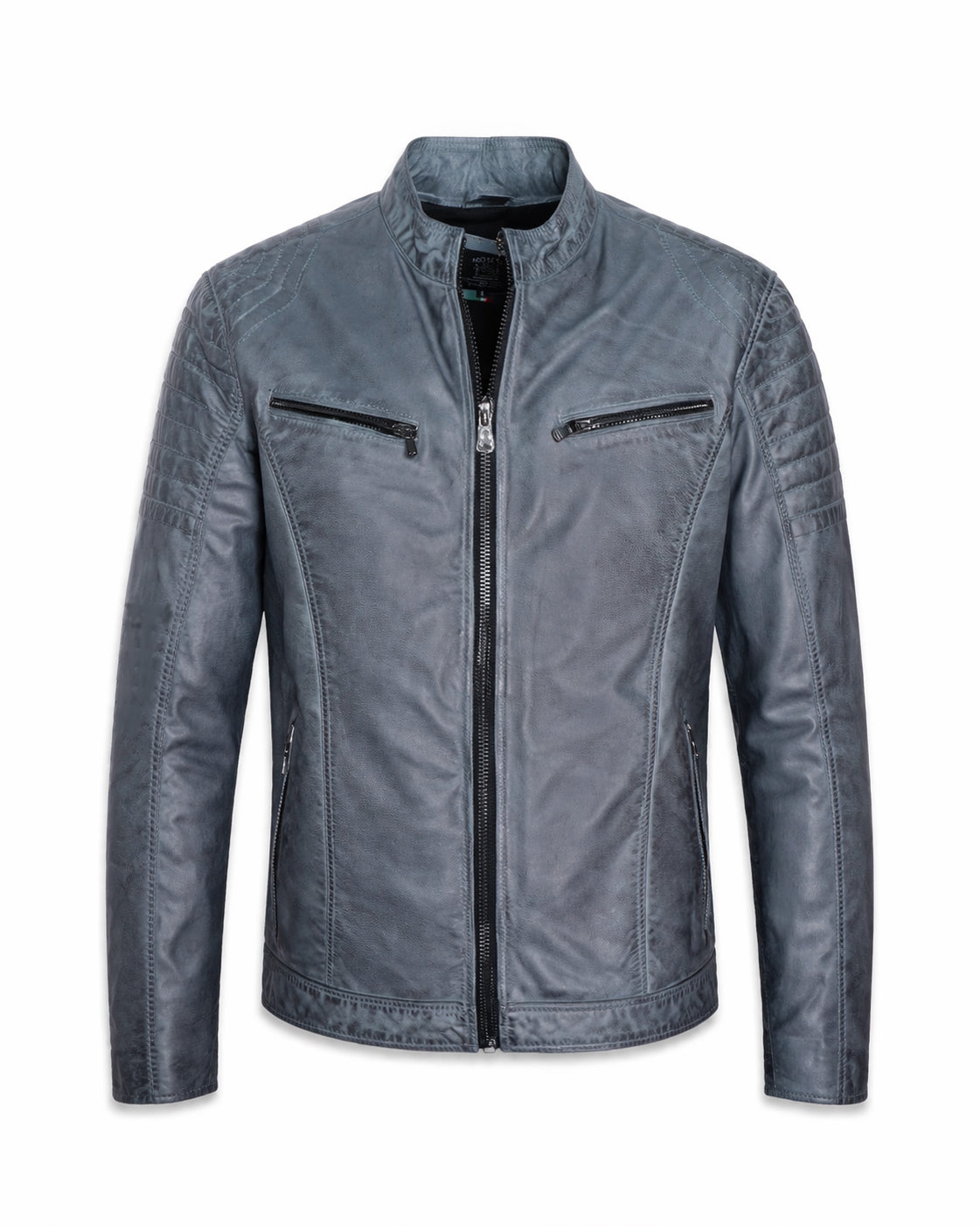 Giacca in pelle Milano Steel