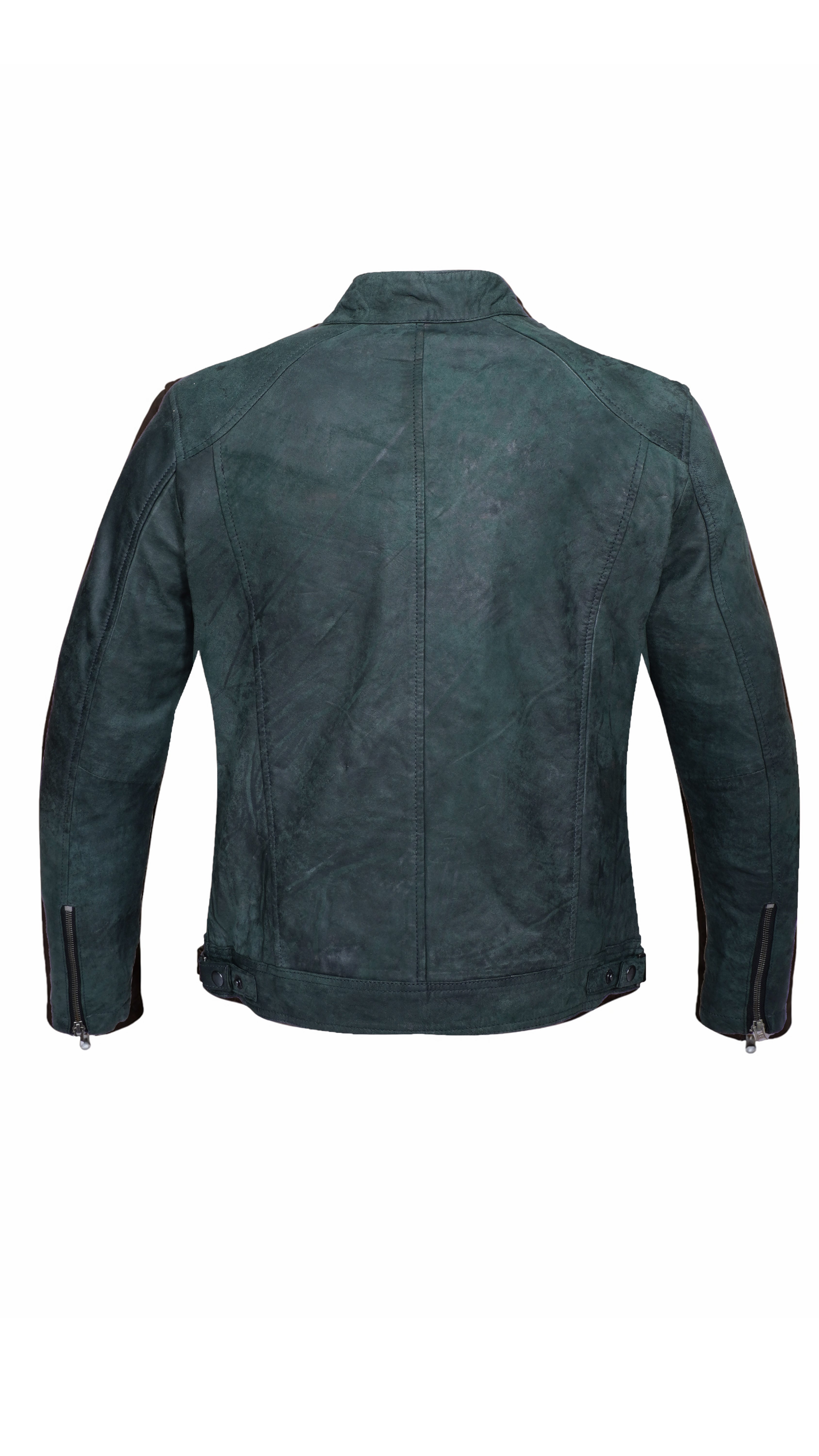 Verde Milano Leather Jacket