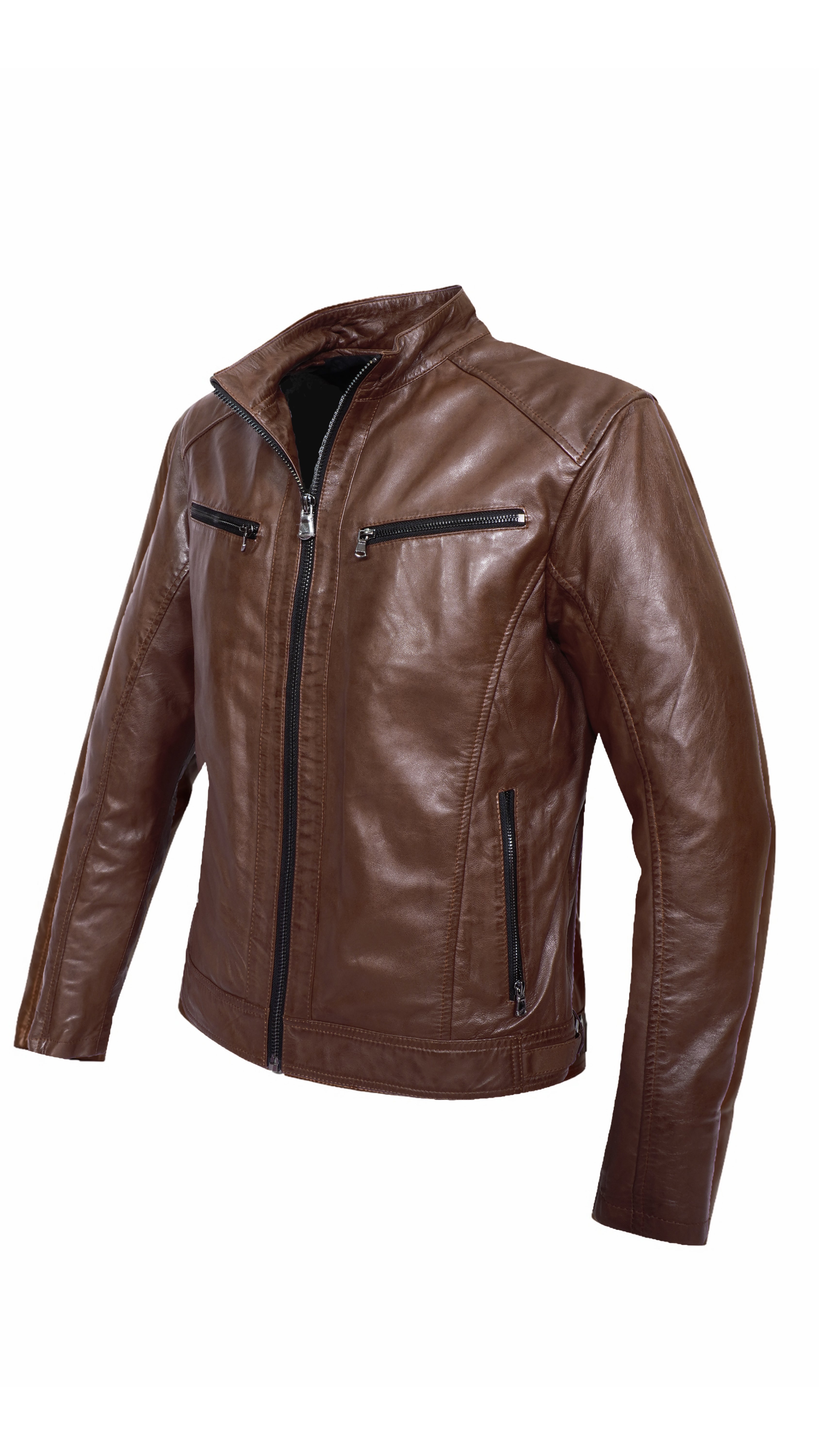 Roma Classic Leather Jacket