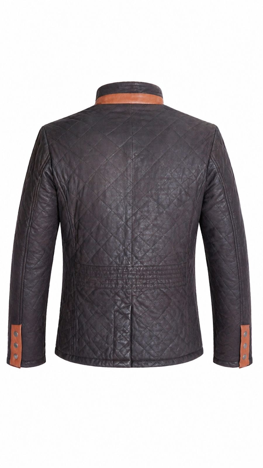 GIUBBINO IN PELLE URBAN HERITAGE – VERDE NOTTE