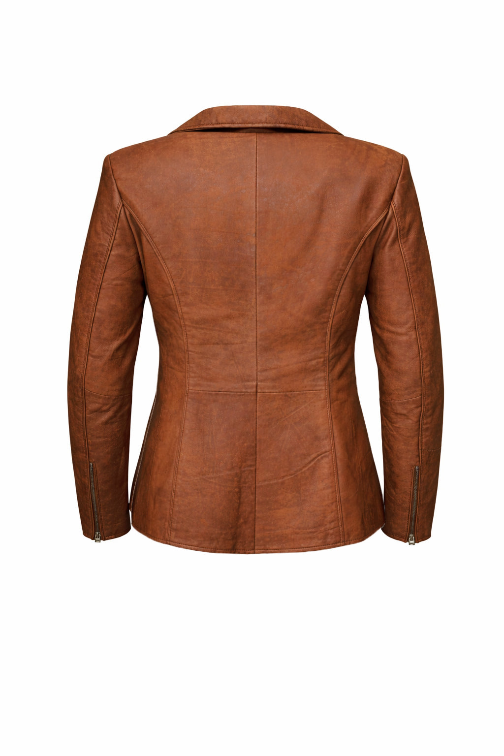 GIACCA DA DONNA IN PELLE AURORA – COGNAC