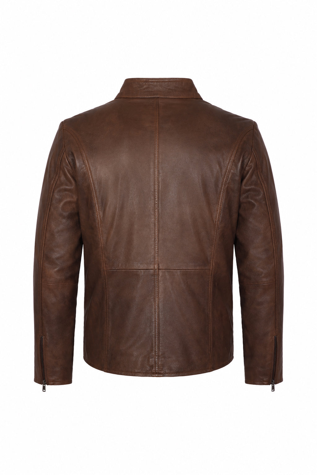Giacca Aviator Heritage in Pelle – Verde Oliva