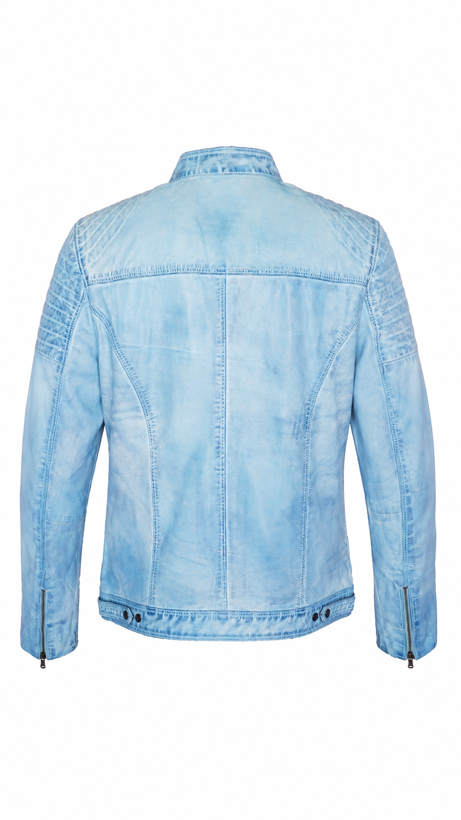 Giacca Aviator Heritage in Pelle – Verde Oliva