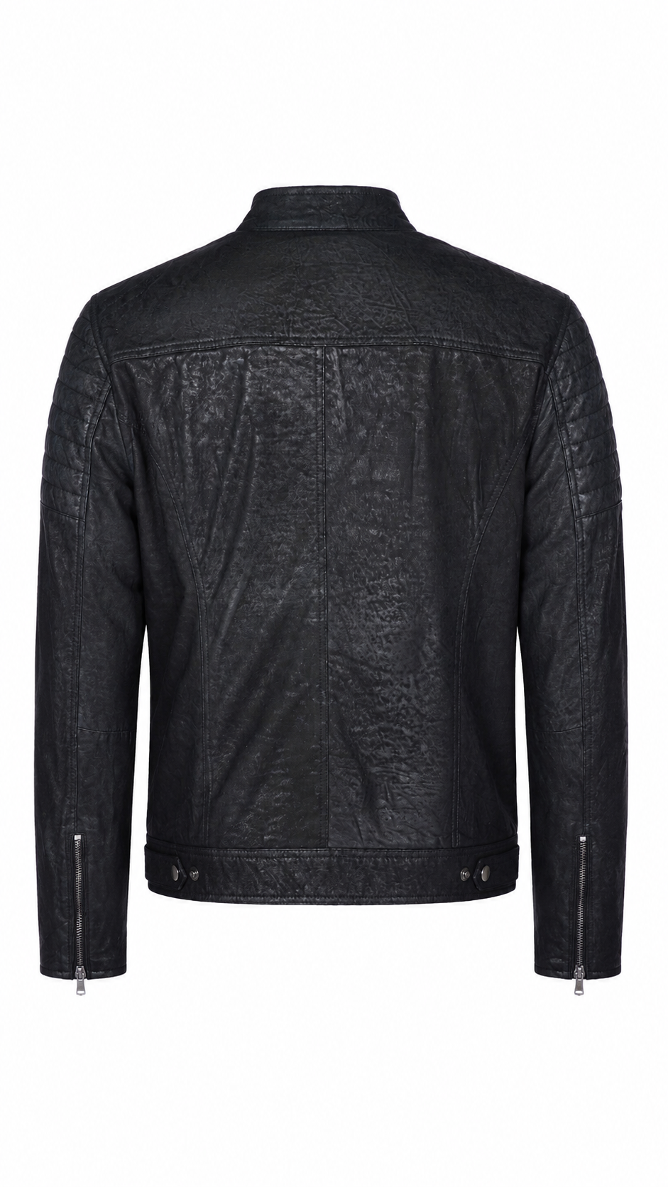 Giacca Aviator Heritage in Pelle – Verde Oliva