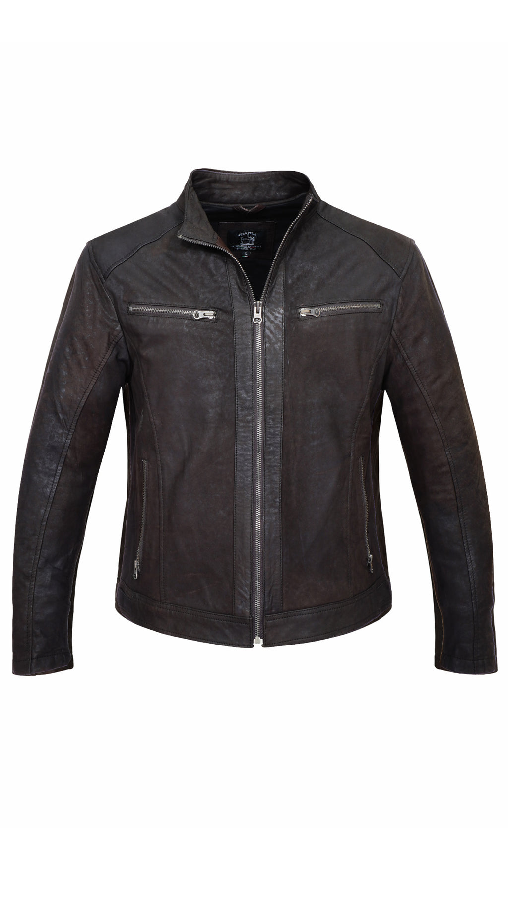 Giacca in pelle Milano Heritage