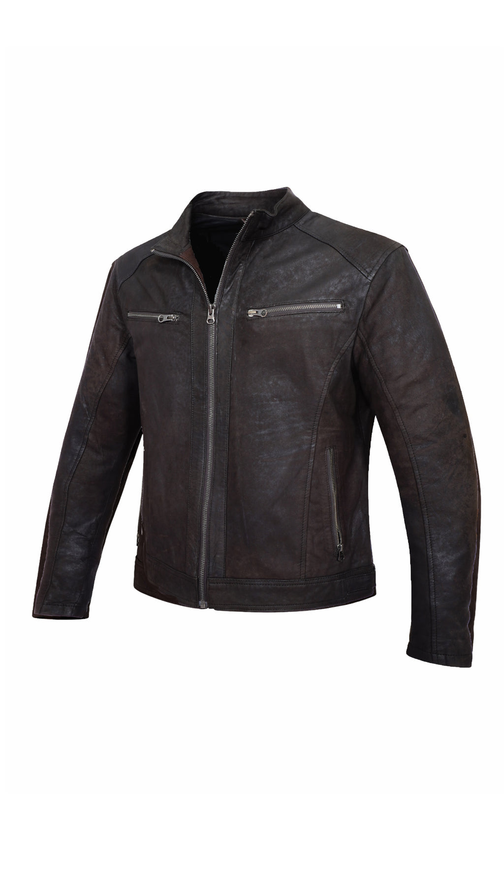 Giacca in pelle Milano Heritage