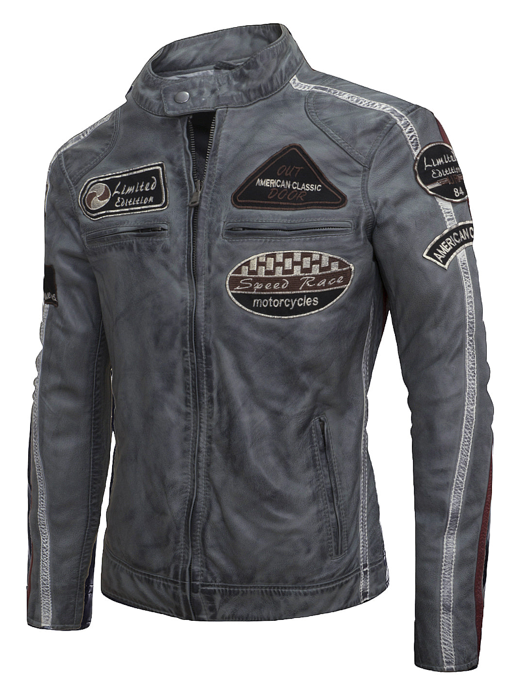 Heritage Speed Racer Jacket – Steel Grey Edition